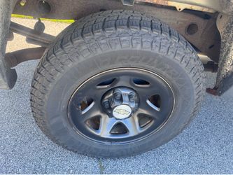 Silverado wheels and tires *FOR TRADE*