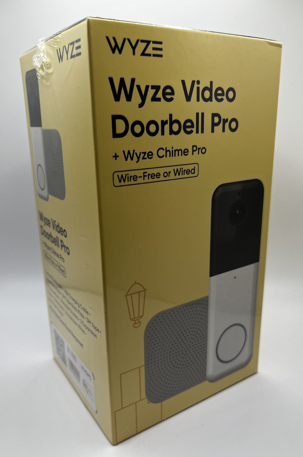 🔔 WYZE Video Doorbell Pro + WYZE Chime Pro - Wire-Free or Wired - NEW & SEALED