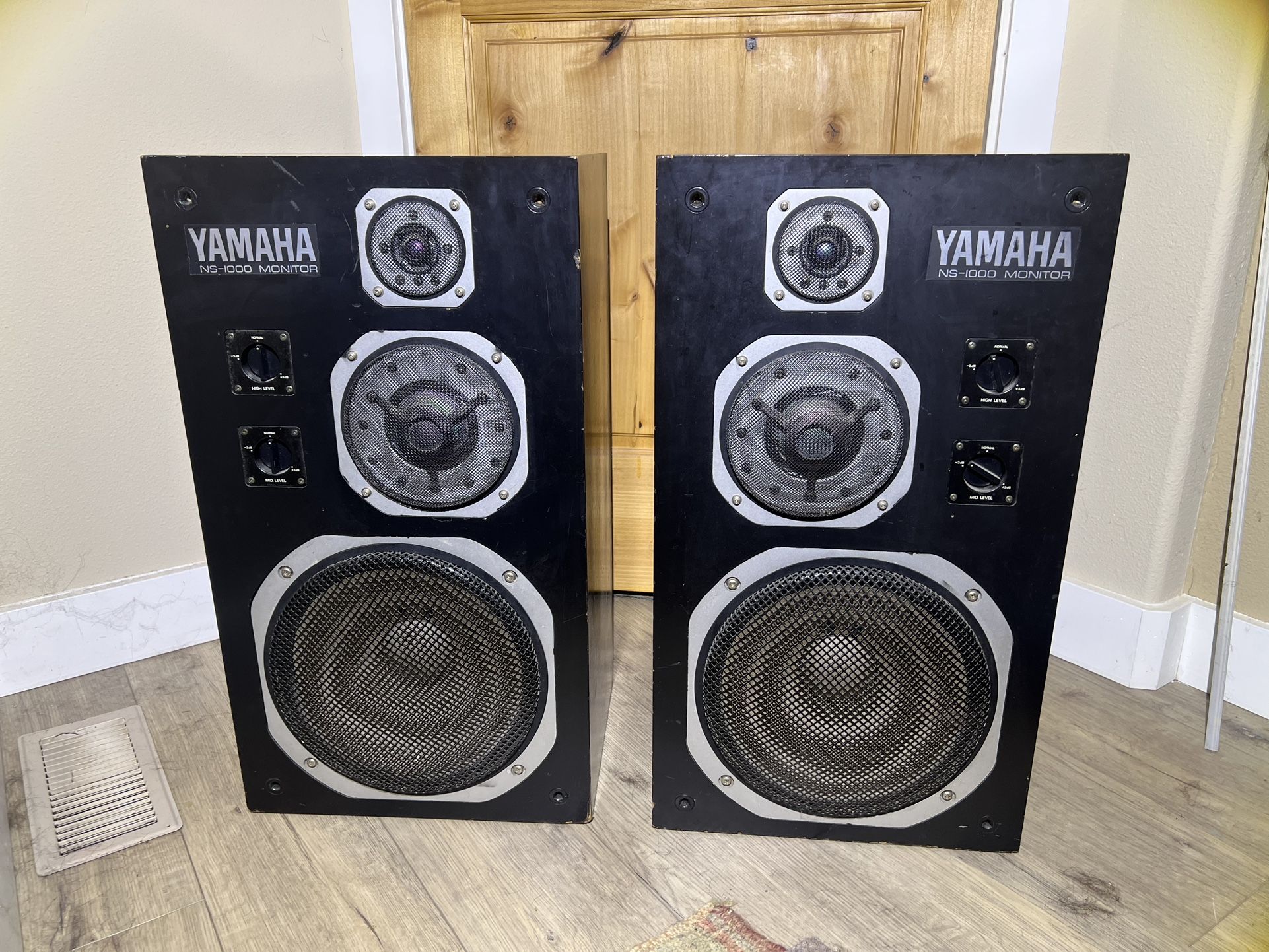 Vintage Yamaha NS-1000 Monitor Speakers - Estate Sale