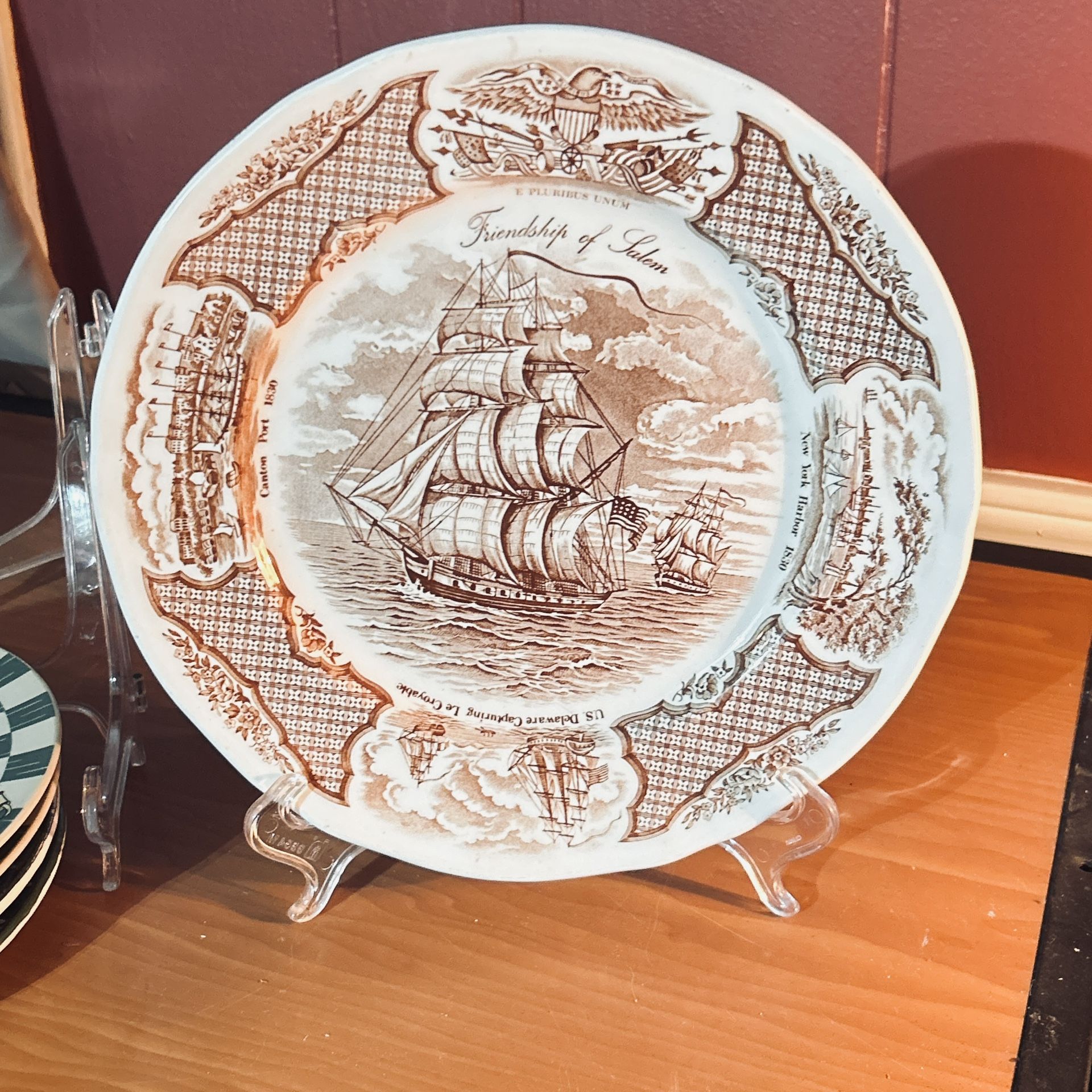 Alfred Meaken China Fairwinds Vintage Plate