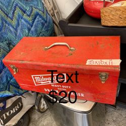 Excellent Condition Toolboxes 