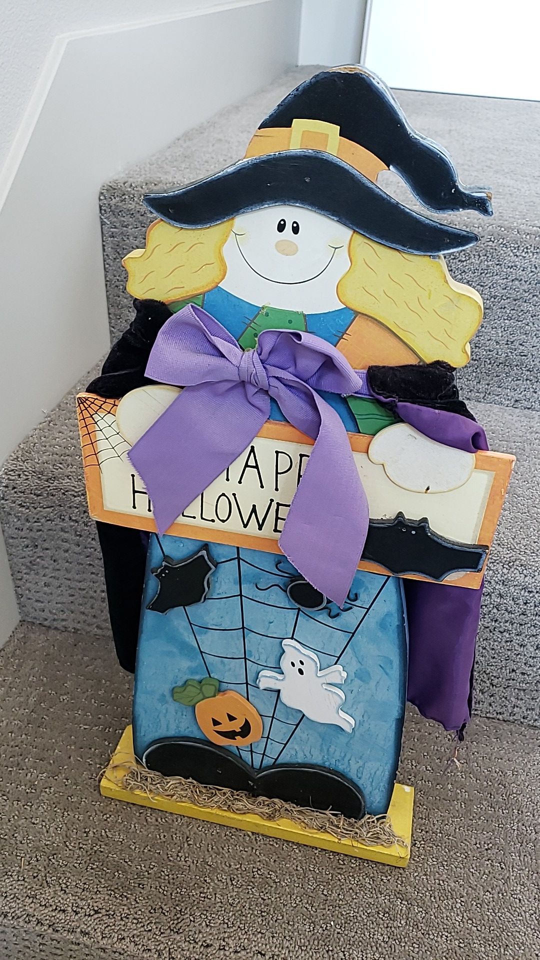 Wooden Halloween Decoration
