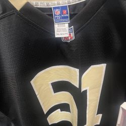 New Orleans Saints Jonathan Vilma jersey 3XL
