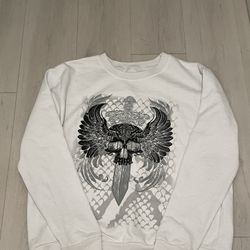 Skull Sweatshirt S/M $25