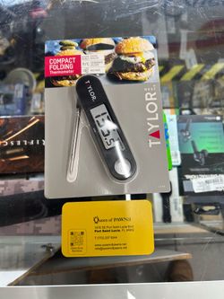 Compact folding thermometer