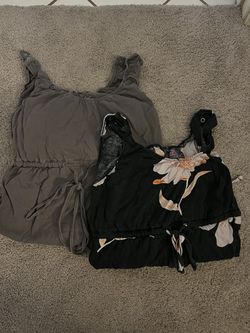 2 labor/maternity/nursing gowns