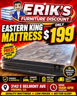 EASTERN KING MATTRESSES
