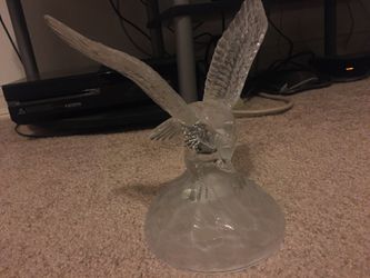 Glass Eagle Decor