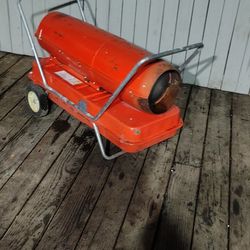 Forced air heater (calentador de aire forzado):