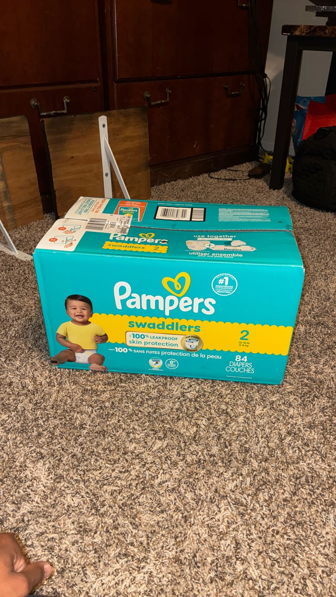 84 Pack Pampers Size 2