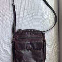 Jack Georges Leather Satchel