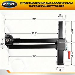 2026 Hitch Mounted Bike Rack 250 Lb. 