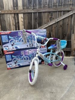 huffy disney frozen 16” kids bike