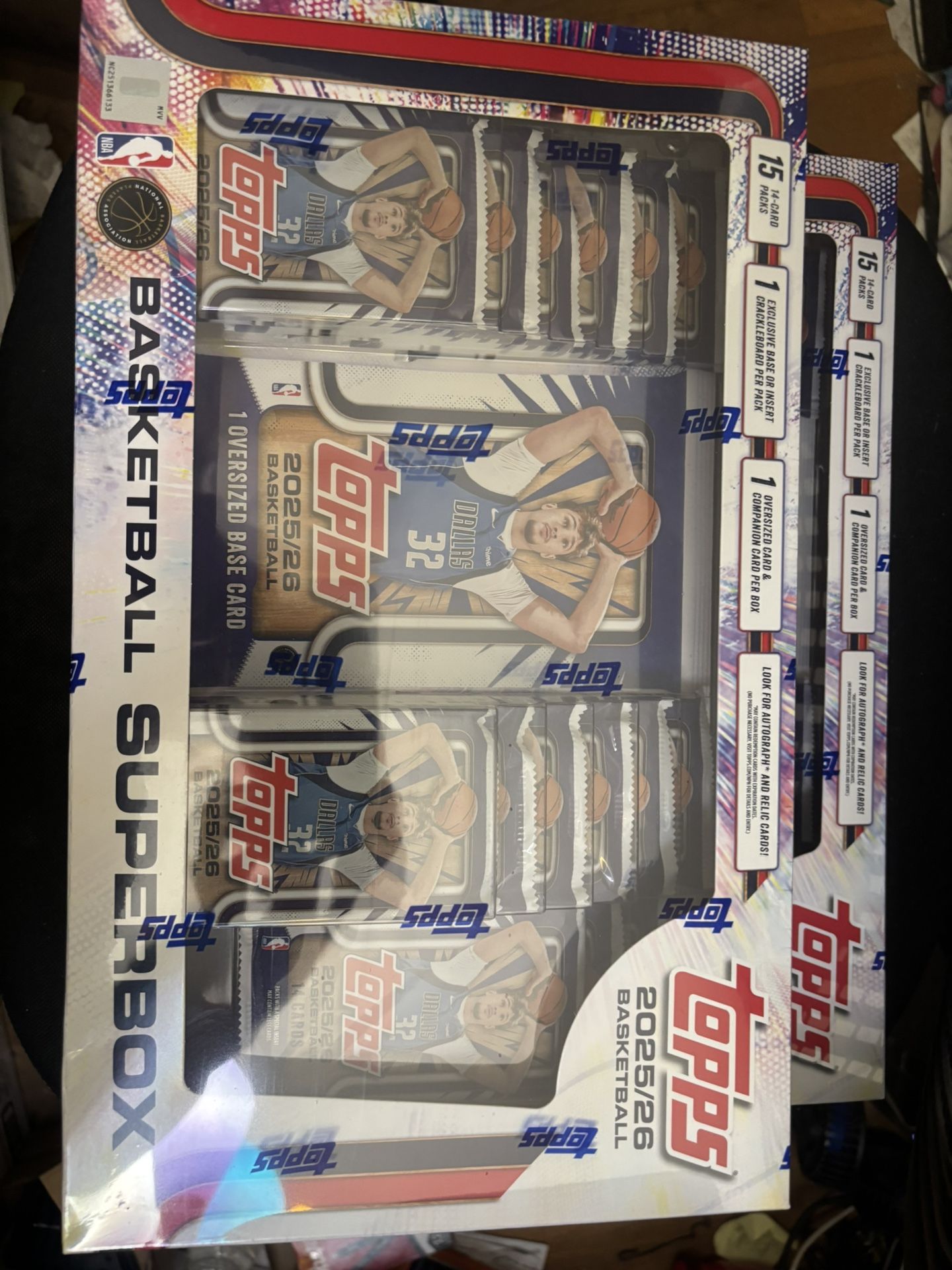 2 Topps Basketball Superboxes $80 each or $150 both