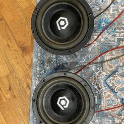 10inch SoundQubed Subwoofers