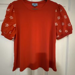 Nordstrom’s Cece Orange Top 