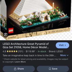 Lego Pyramid of Giza