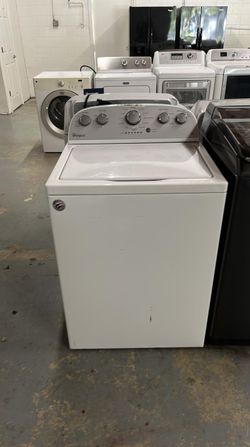 Whirlpool Top Load Washer – Deep Water Wash, HE, White