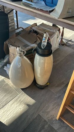 Ceramic Fermentation Jugs with Airlocks – Set of 2