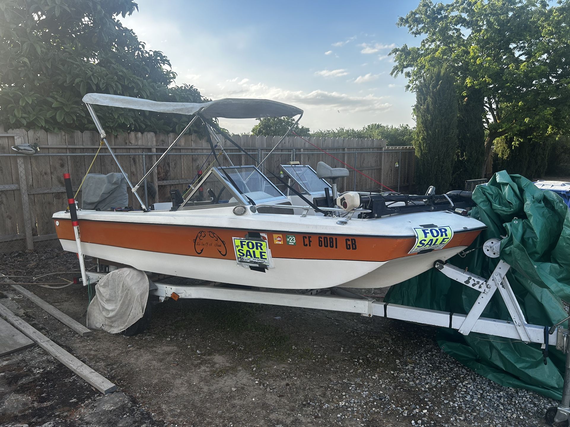 Tri Hull Fishing boat