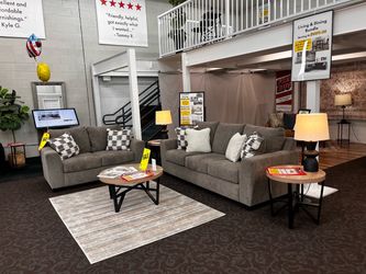 Sofa and Loveseat Set