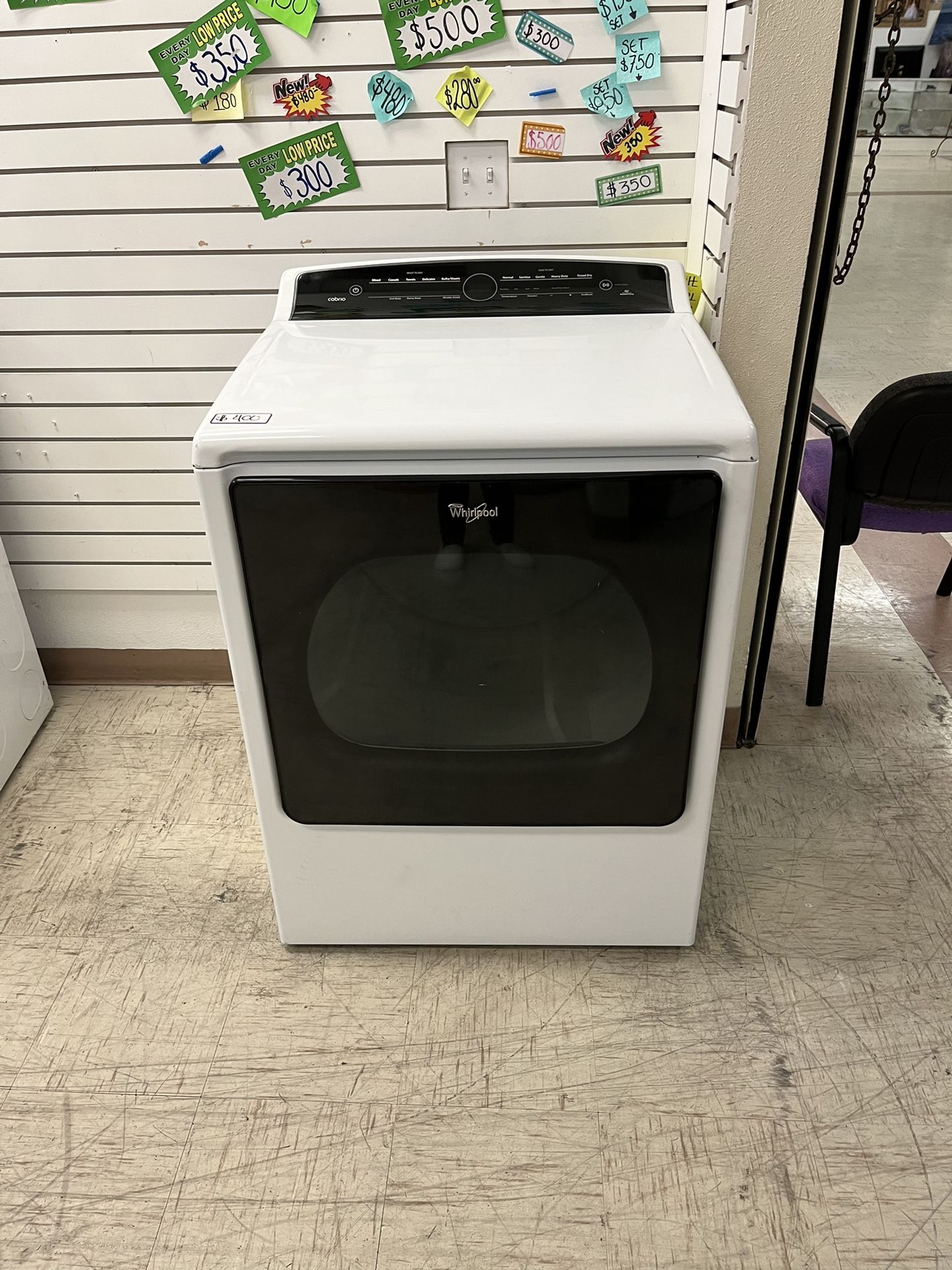 WHIRLPOOL CABRIO GAS DRYER