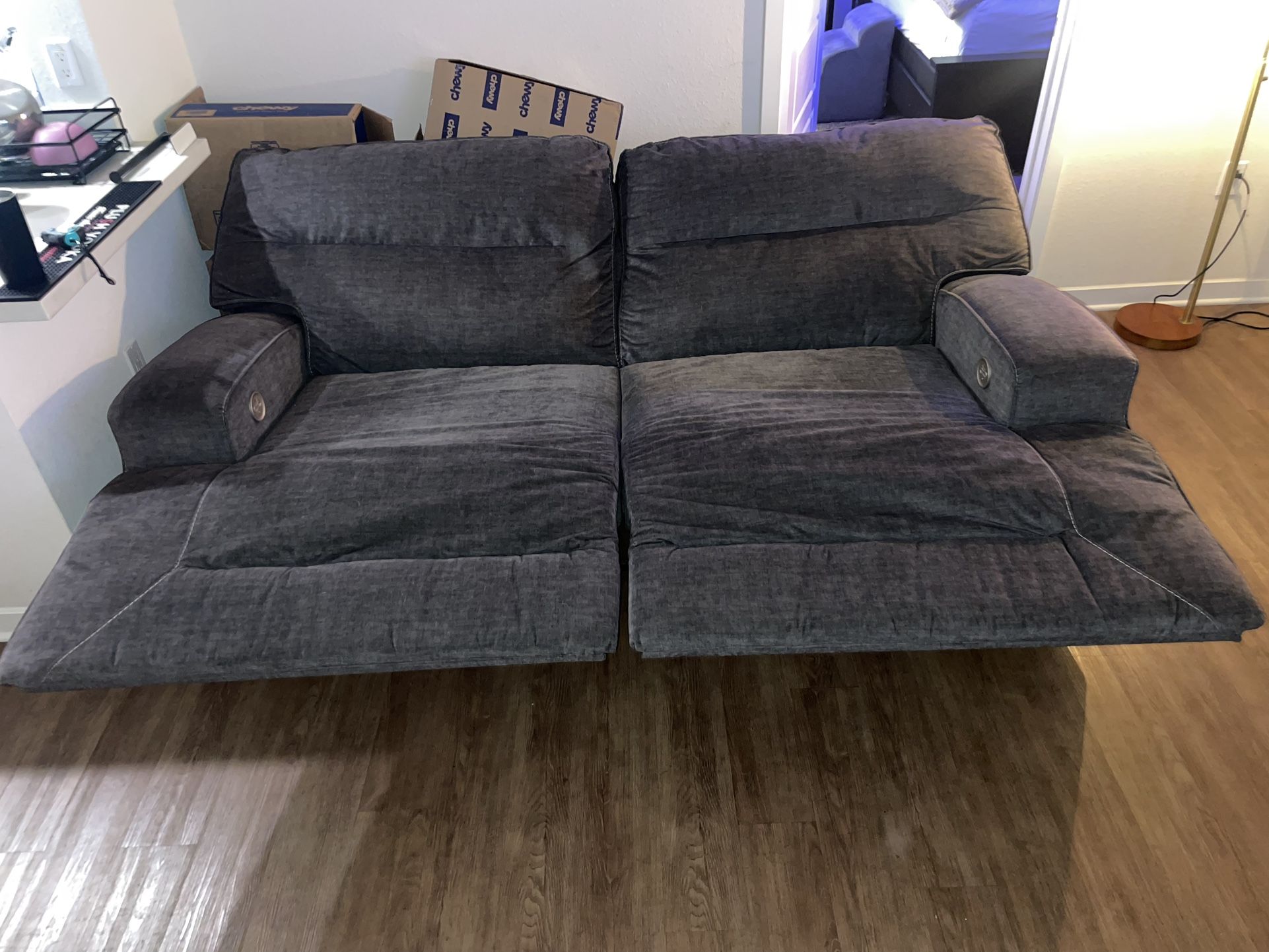 Ashley Furniture Recliner Sofa Set