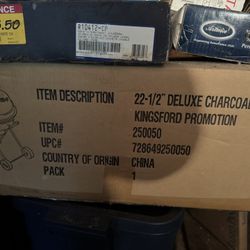 KingsFord Promotion Deluxe Charcoal Grill