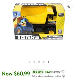 New Tonka Steel Classics - Mighty Dump Truck 