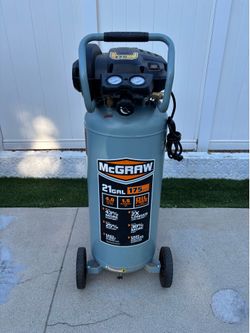 McGraw 21 gallon, 175 PSI air compressor