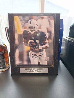 Phillip Buchanon Signed 8x10  Oakland Raiders Autograph