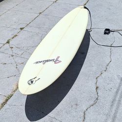 7'8 Surfboard Funboard Midlength Fineline