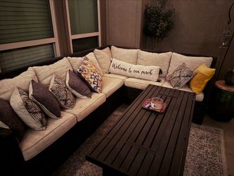 Living Spaces Patio Sectional
