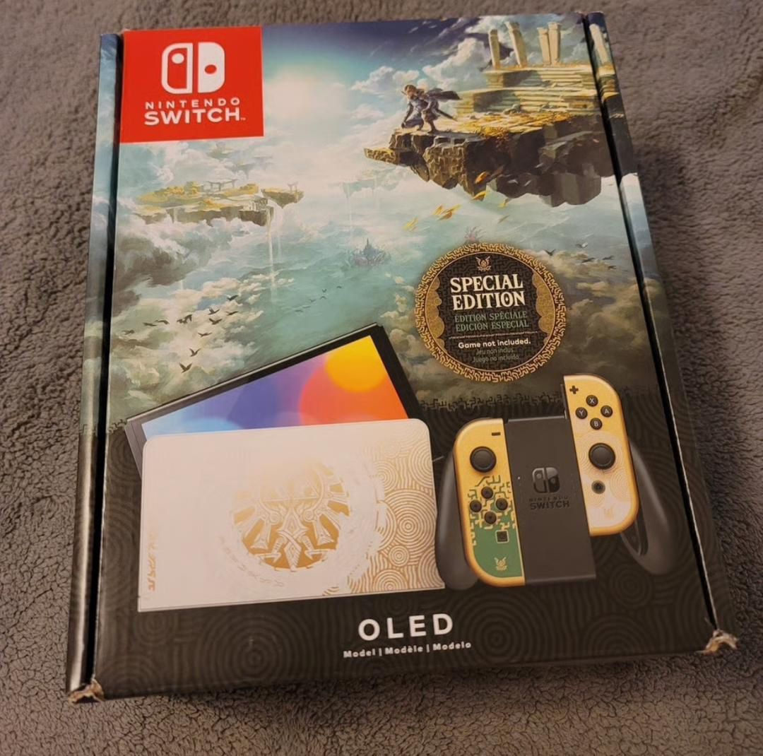 Brand new Nintendo Switch OLED Model The Legend of Zelda Special Edition
