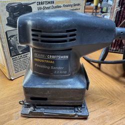 Craftsman Industrial 1/4 Sheet Dustless Finishing Sander