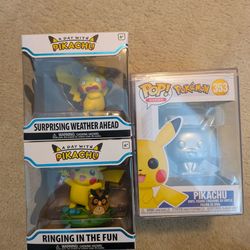 Pikachu Funko pops