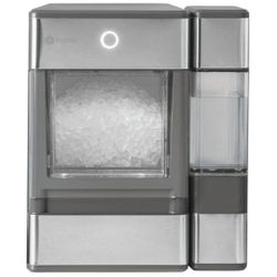 GE Profile Opal Nugget Ice Maker + Side Tank, Countertop Icemaker, Stainless Steel, 24lbs Daily Ice Production