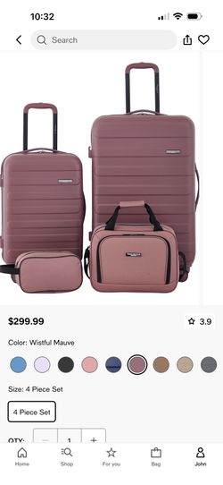 Travelers Club, Austin 4-Pc. Hardside Luggage Set