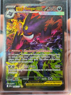 Pokemon Mega Gengar Ex