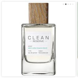 CLEAN RESERVE  Warm Cotton Eau de Parfum with Bergamot and Musk, 3.4 fl oz