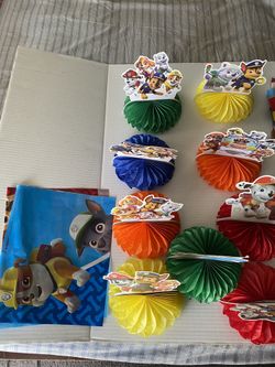 Paw Patrol Party Arrangements 