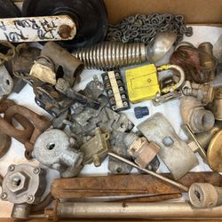 Misc Parts; Door Lock, Pipe Fittings, Grab Hook, File; Gate Hook; Chain, Pulley, Drings, Antennae, Connectors 