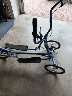 StreetStrider Outdoor Elliptical Bike 3i + Indoor Trainer Stand