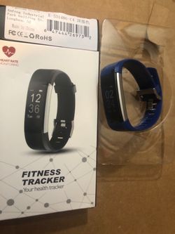 Very fit pro fitness tracker blue opened box