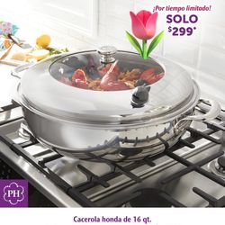 CACEROLA DE 16 QT VIDA SANA PRINCESS HOUSE 🌼🌼🌼