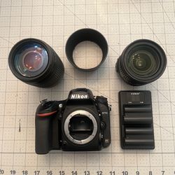 Nikon D750 Digital SLR Camera with Lenses BUNDLE