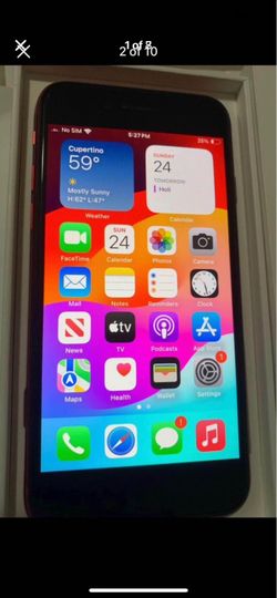 Apple iPhone SE (2020) unlocked  128 gb red color T-Mobile AT&T metro cricket Verizon Telcel  works perfectly in excellent condition don’t have scratc