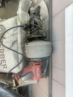 RIDGID Drain Cleaning Snake Machine