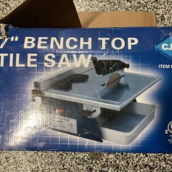 Bench Top Wet Tile Saw