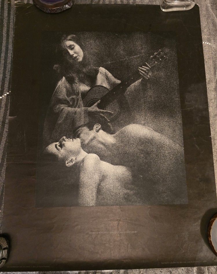 Dramatis Personae-Sound Of.a Different Drum Photo By Max Waldman Print 22x29" From 1969